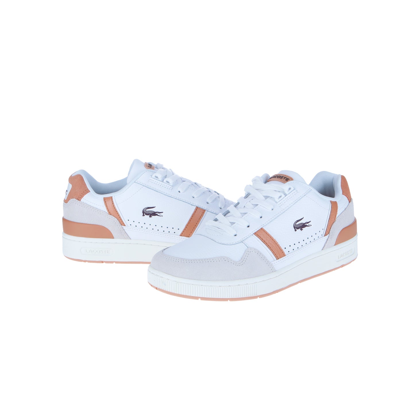 T-CLIP WHT/LT BRW