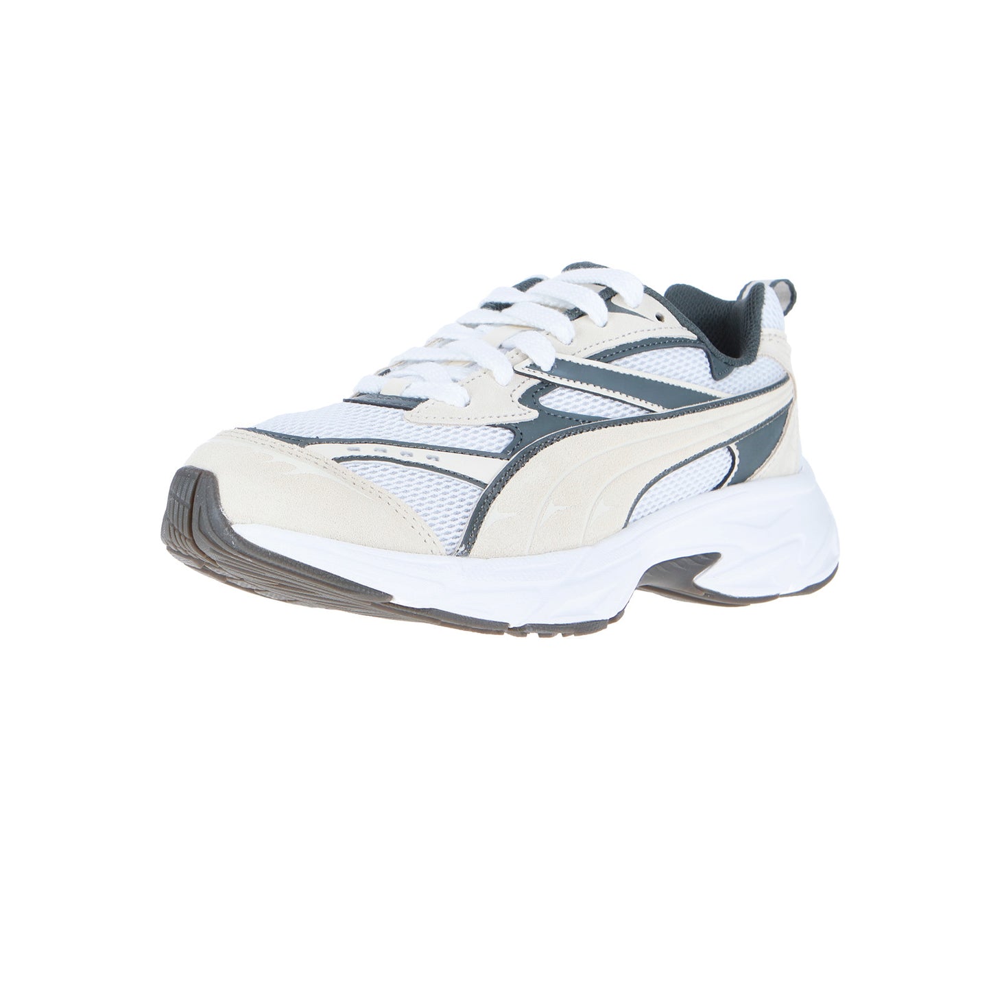 Morphic Suede White/Sugared Almond