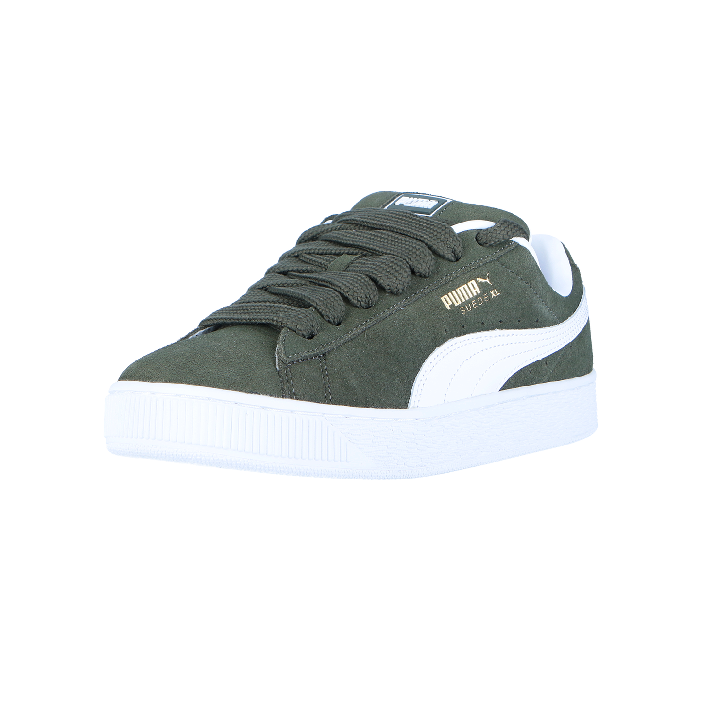 Suede XL MN Dark Olive/Puma White